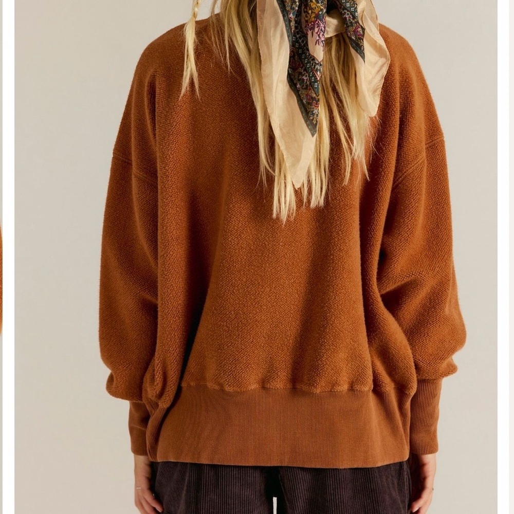 Free People Kit Sweatshirt ~ NWT - Picture 2 of 5